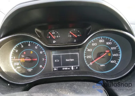 2017 Chevrolet Cruze Lt Auto из США, поврежденный, VIN 3G1BE6SM3HS515794